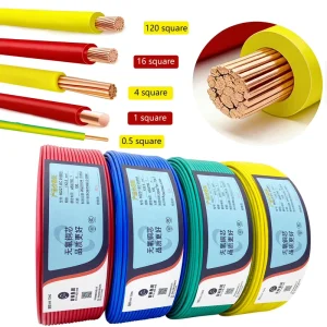 0.5mm 1.5mm 2.5mm 4mm Flexible PVC House Wiring Lighting Electrical Wires