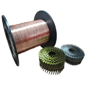 0.6mm 0.67mm 0.68mm 0.7mm 0.75mm 0.8mm 0.85mm Copper Coated Welding Wires for Coil Nails for Coil Nail Making Machine