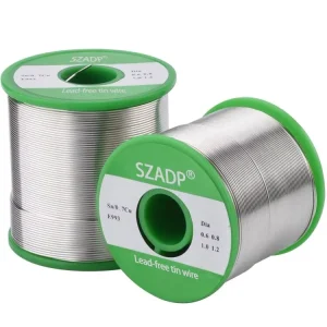 0.8mm Lead Free Solder Wire Sn99.3% Cu0.3% for Electronic Welding 1.0mm High purity Rosin Flux Cored Wire for Steel Welding