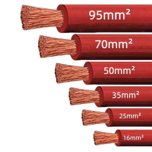 1/0 2/0 3/0 4/0 AWG Rubber Insulation Argon Arc Welding Cable