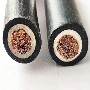 1/0 2/0 3/0 4/0 AWG Standard Copper Conductor Flexible Welding Cable