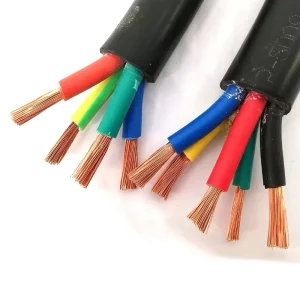 1/0 2/0 3/0 4/0 AWG Welding Machine Cable H01N2-E Flexible PVC Insulated Copper Conductor 10mm Construction Use