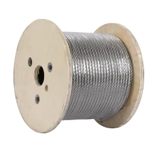 1*7 16Mm Stainless Steel Wire Rope Galvanized Steel Wire Strand Stay Guy Ungalvanized Steel Wire Welding for Cold Heading