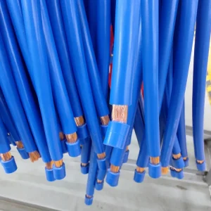 105℃ 3AWG 25mm2 Battery Cable Single Cord Leads with Terminal Ring for Energy Storage Battery