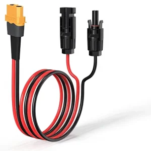 10AWG XT60 Solar Extension Cable for Solar Panel Connector and Portable Power Station