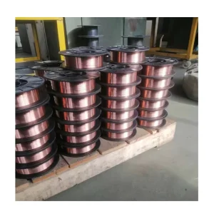 10kg CO2 Welding Wire 0.8MM 1.2MM Copper Coated Solid MIG AWS A5.18 ER70S 6 for Low-Alloy Steel