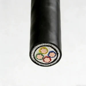 10mm 16mm 25mm 35mm 50mm Copper Core XLPE Insulated Fine Steel Wire Armored PVC Outer Sheath YJV32 0.6/1kV Electric Cable