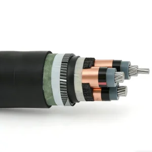 11kv 12 20kv 33kv 3×95 1×50 Mm2 1x240mm2 Al Xlpe Pvc Aluminum Conductor Steel Tape Armoured Power Cable