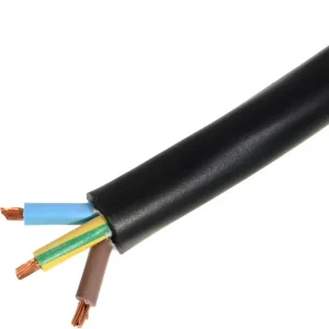 12/3 Wire Electric Cable Black Rubber Cord Outdoor Wire Cable Flexible Wire Cable