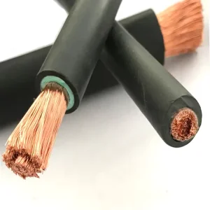 12AWG Flexible Copper Conductor 2/0 Welding Cable PVC Jacket Rubber Sheath 450/750V Low Voltage Industrial Custom Sizes CE