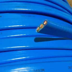 14AWG~1AWG PVC Rubber Insulation 3/4 Core 1.5mm2~95mm2 Flat Submersible Irrigation Pump Wire Cable