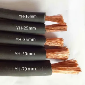 16mm 25mm 35mm 50mm 70mm 95mm2 120 185mm Copper Conductor PVC Rubber EPR Electric Sheathed Welding Cable