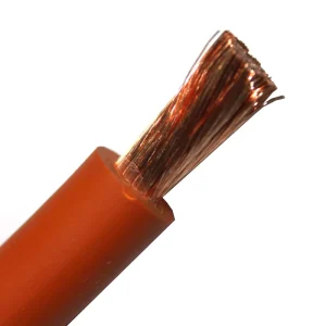 16mm Welding Wire Cable Black Red Lead and Car Battery Cables 2/0 1/0 Gauge Awg Cable