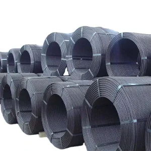 1860MPA Anchor PC Strand Steel Wire Strand for Structure Cable 12.7mm 9.53mm7 ASTM A416 BS5896PT Concrete PC Wire