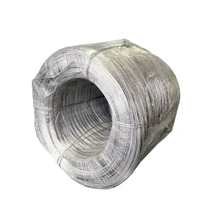 2.5mm 3mm Hot Dipped Galvanized Low Carbon Steel Drawn Loop Tie Wire Binding Welding Wire BWG8 BWG32 Model Hongqiao Brand