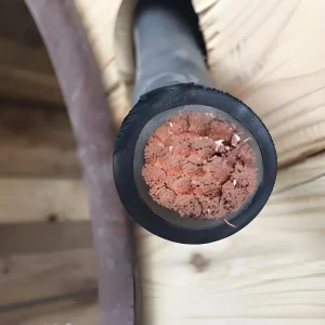 220V IP67 Rated Rubber Sheath Super Elastic Copper Welded Grounding Cable for Marine and Industrial Use
