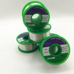 250g Lead-Free Flux Core Solder Wire 99.3%/0.7% Composition 0.8mm and 1.0mm Sizes OEM for Welding