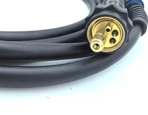 25AK Air Cooled MIG Gun 250A CO2 220A Mixed Gas 60% Duty Cycle 0.8 1.2mm Wire Euro Connector