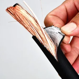 25mm2 CO2 Torch Cable for Mig Tig Welding Low Voltage Flexible Copper Conductor Rubber Cable Flexible Conductor Welding Torch