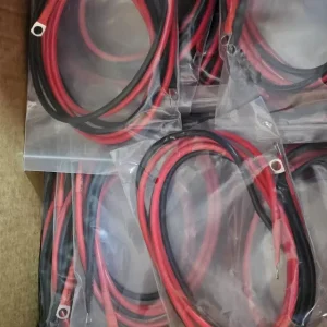 2AWG 4AWG 6AWG 8AWG Battery Cable Terminal Custom Copper Welding Battery Cable