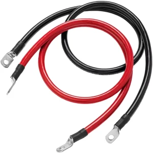 2Awg Auto Battery Charger Cables Solar Power Inverter Cable Connector Copper Wire for Auto RV Motorcycle Car Marine