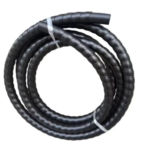 3 4 Inch EPDM Spiral Rubber Hose Protector Cover with Welding for Protecting Fuel Hose