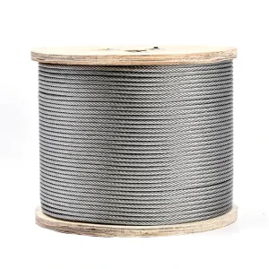 304/316 Wire Rope 7×19 1.2mm Stainless Steel Cable Wire Rope 3.5mm Stainless Steel Wire Rope