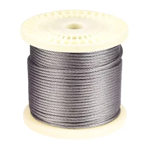 316 Marine Grade Stainless Steel Wire Rope Anti Rust Steel Cable for Boat Ship Rigging