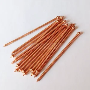 3mm Copper Coated Insulating Weld Pins (Stainless Steel Carbon Steel Aluminum) Self Locking Washer for Marine Shipbuilding Use