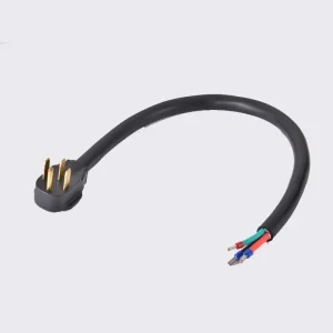 4 Prong Replacement RV Power Cord 50Amp 380V NEMA 14-50P 4 Wire Heavy Duty Copper Core Welder Plug Outlet Adapter Home Appliance