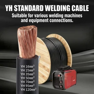 450V/750V Flexible Welding Cable 10mm 50mm 150mm 300mm Copper Conductor Wear Resistance Rubber Sheath EPR Jacket Lifts