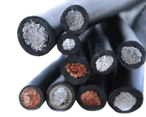 450v 750v 50mm Pure Copper Flexible Rubber Silicone Welding Cable