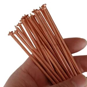 4mm Industrial Grade Iron Smooth Shank Capacitor Discharge Insulation Copper Coated CD Weld Pins with Self Locking Washers