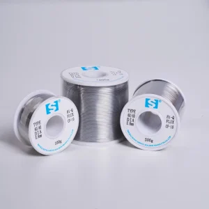 500g 1.0mm Rosin Activated Core Smokeless Lead Free Soldering Wire Tin Electrodes Welding Wire OEM Customizable Silver
