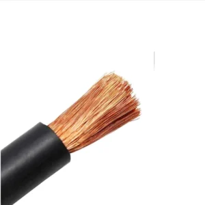 50mm to 150mm Copper Rubber Welding Cable Stranded and Insulated with PVC for Overhead Applications