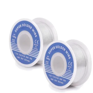 63 37 1.0mm Tin Lead Flux Cored Solder Wire Roll OEM Customizable Welding Tin Wires and Solder Wires