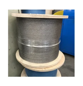 6×7 6×19 6×37 6×12 6×24 304L Stainless Steel Wire Rope with Welding & Cutting Services EN Standard
