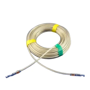 7*19 Copper Clad Steel Wire Rope Assembly PVC Coating 5.5mm Diameter 33m Length Welding Cutting Services for Open Top Containers