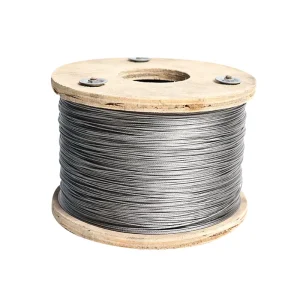 7×7 7*19 8mm 10mm 12mm 304 316 Rust Proof Stainless Steel Aircraft Wire Rope