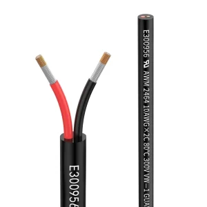 8/10/14awg 2core Oxygen Free Stranded Tinned PVC Insulator Copper Welding Electrical Wires for Electronic Equipment