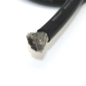 95mm Stranded Tinned Copper Silicone Rubber Wire Car Battery Cable 1000V Rated Resistant Oils Acids Lyes Oxidants CE For CCC