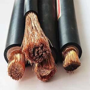 99.95% Pure Copper Wire Stranded 25mm2 35mm2 50mm2 70mm2 Super Flexible Welding Cable 2/0 AWG Black Red Power Cable