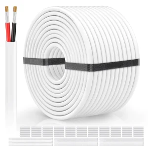 AC Stranded PVC Tinned Copper Cable 4mm² 6mm² Voltage Red Black Hookup Wire for Construction