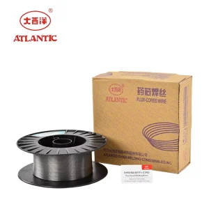ATLANTIC E81T1-B2C 1.2mm Mix Gas Shielded Flux Cored Carbon Steel Welding Wire OEM ODM 490MPa High Strength