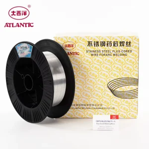 ATLANTIC Welding Consumable Factory Price Customized E316LT1 1 C02 Gas Shielded Stainless Steel Flux Cored Welding Wire