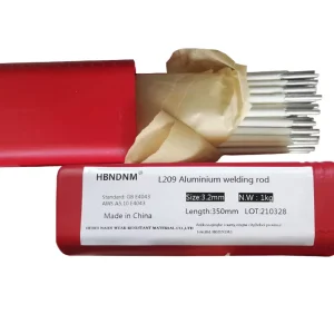 AWS A5.10 E4043 Quick Short Arc Coated Aluminum Alloy Electrode Welding Rod 5mm Thermal Cracking Resistant