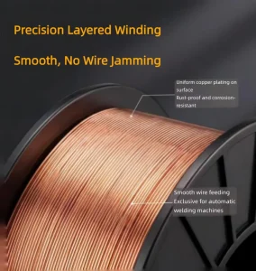 AWS A5.18 ER70S-6 ER49-1 CO2 Gas Shielded Solid MIG Welding Wire Mild Steel MIG Wire for Industrial OEM Customizable