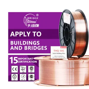 AWS A5.18 ER70S 6 Solid Welding Wire 0.8 1.0 1.2 1.6mm Carbon Steel CO2 MIG Copper Coated