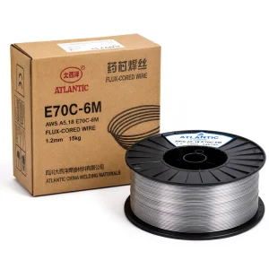 AWS E70C 6M Carbon Steel Metal Cored Wire 1.2mm for Heavy Equipment and Machinery Welding OEM ODM
