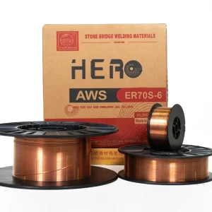 AWS ER70S 6 Mild Copper Coated MIG Welding Wire for CO2 Welding OEM Available Halogen Free High Activity